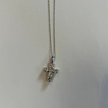 Load image into Gallery viewer, Diamond Cross Pendant - Statement